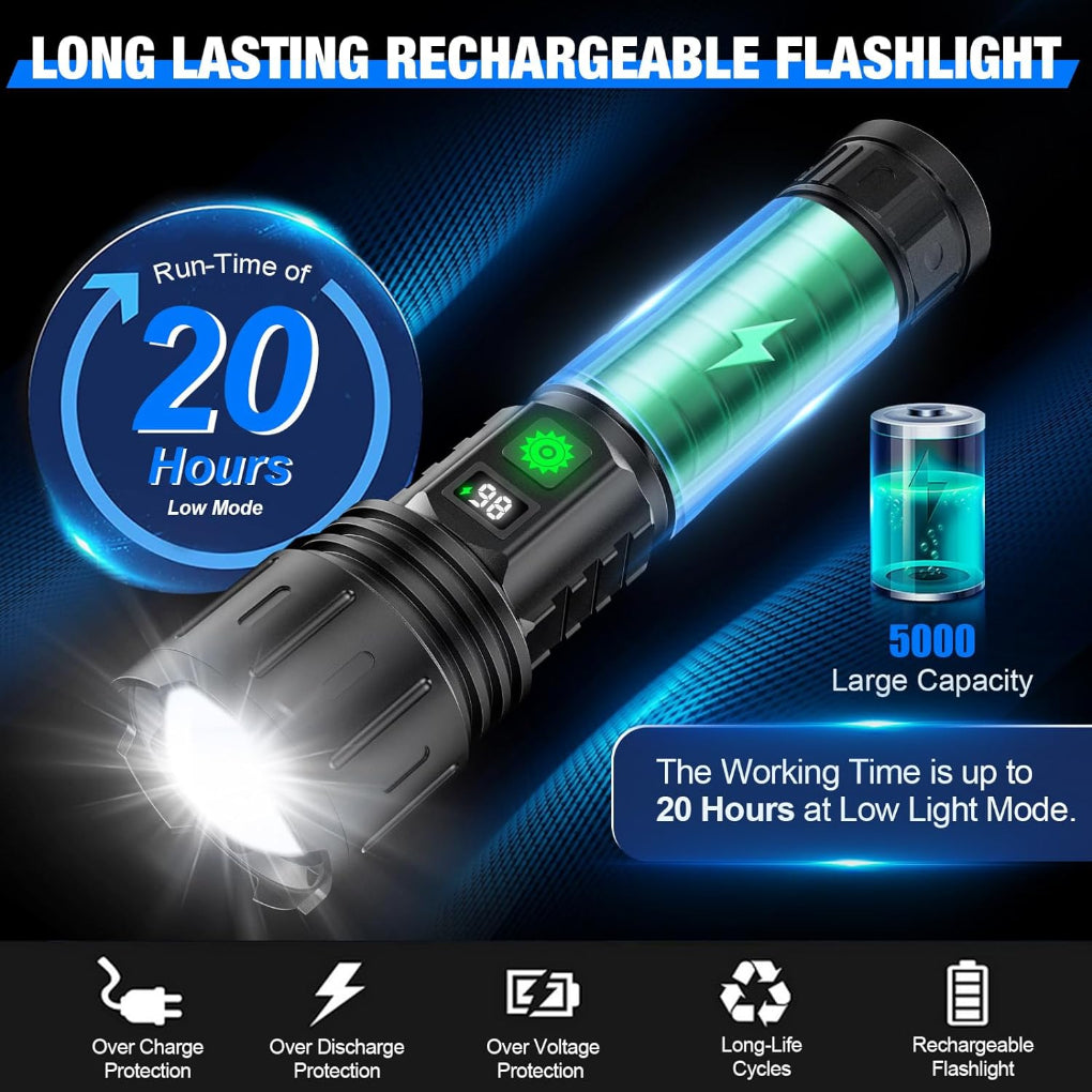 Φακός 100.000 Lumen