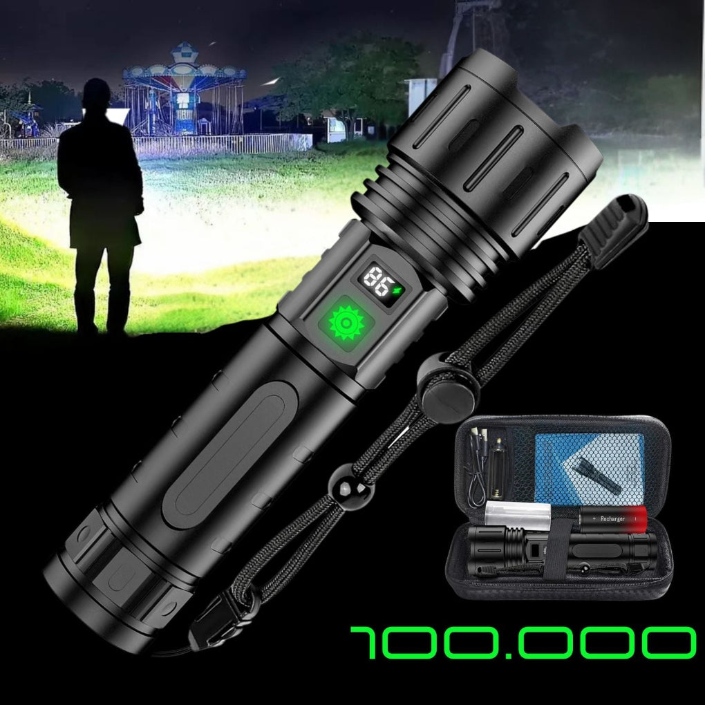 Φακός 100.000 Lumen
