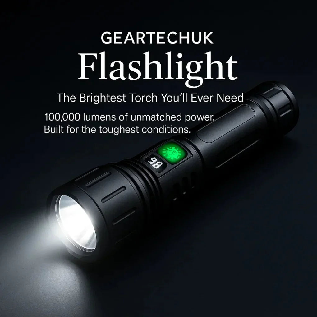 Φακός 100.000 Lumen
