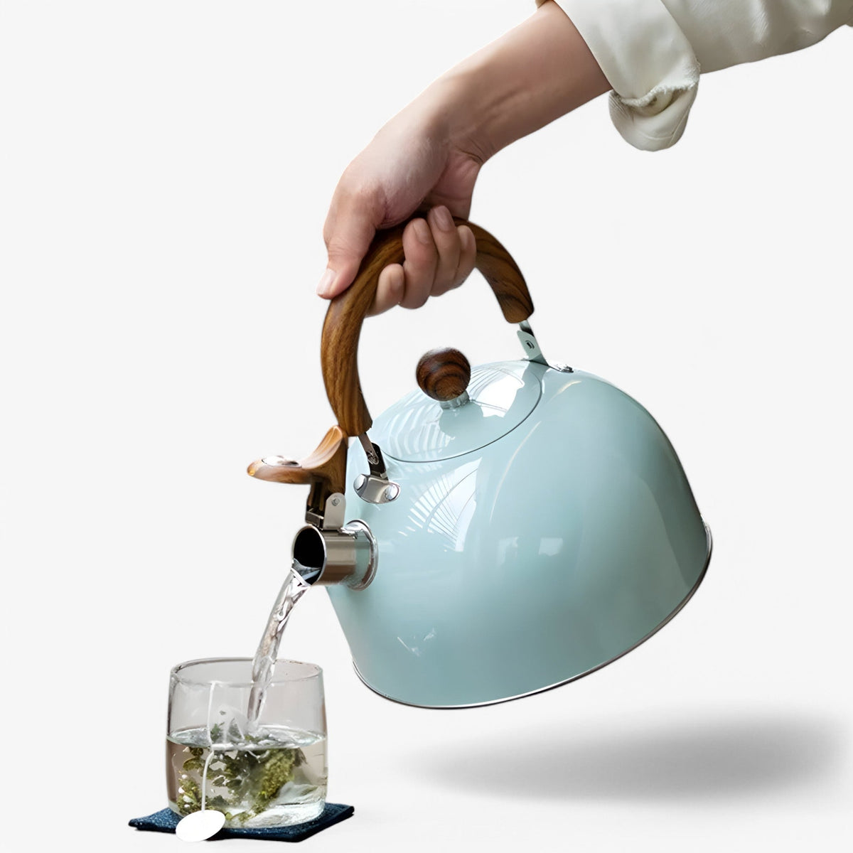 Επαγωγικός Βραστήρας με Σφύριγμα 2,5 L για Επαγωγικές Εστίες με Λειτουργίες Ασφαλείας