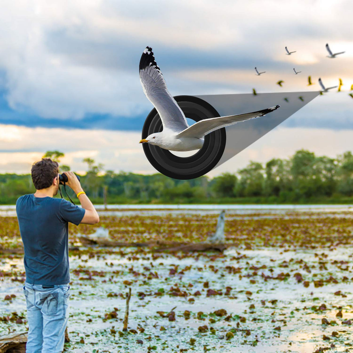 Υψηλής Ποιότητας Κιάλια 60X60 για Περιπέτειες στη Φύση με Νυχτερινή Όραση