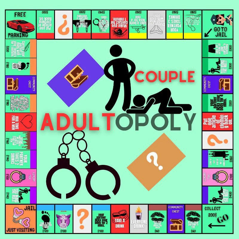 Adultopoly - Επιτραπέζιο Παιχνίδι