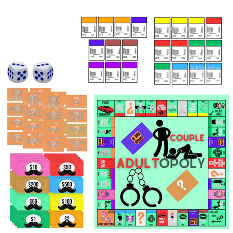 Adultopoly - Επιτραπέζιο Παιχνίδι