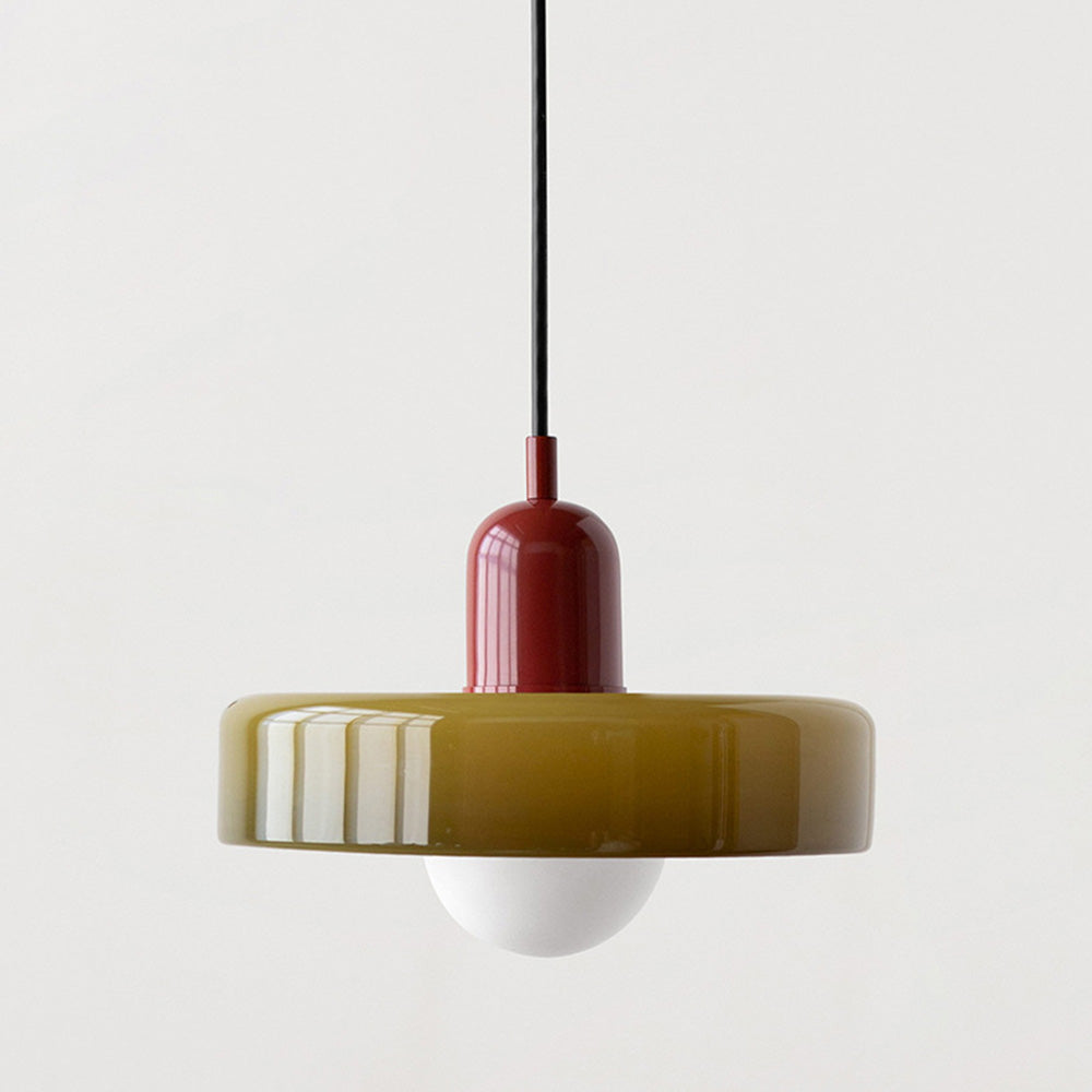 Γυάλινο Κρεμαστό Φωτιστικό Σχεδιασμού Bauhaus – Καλλιτεχνικό, Μοντέρνο και Διαχρονικό