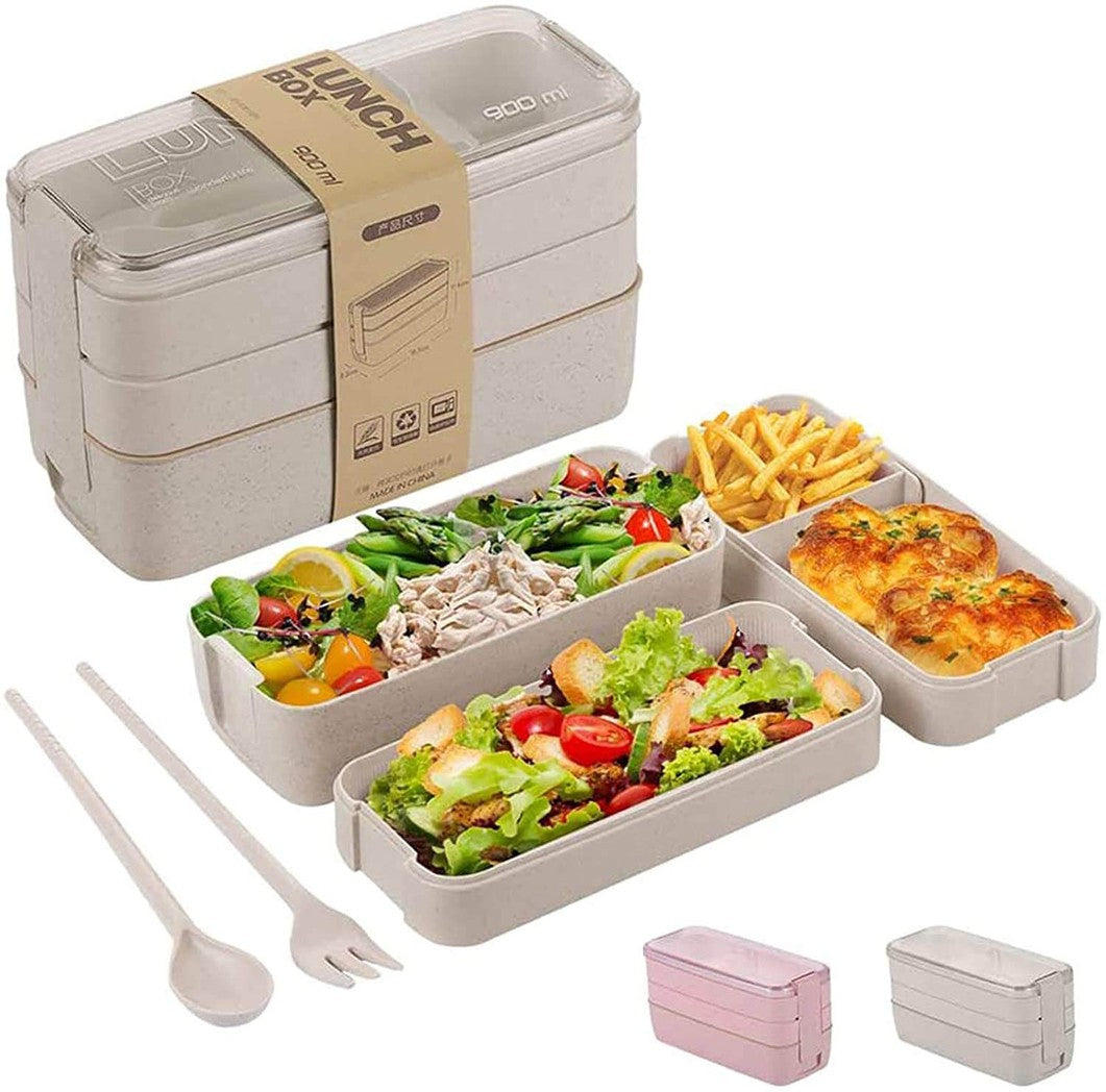 Δοχείο Φαγητού Bento 3 Επιπέδων