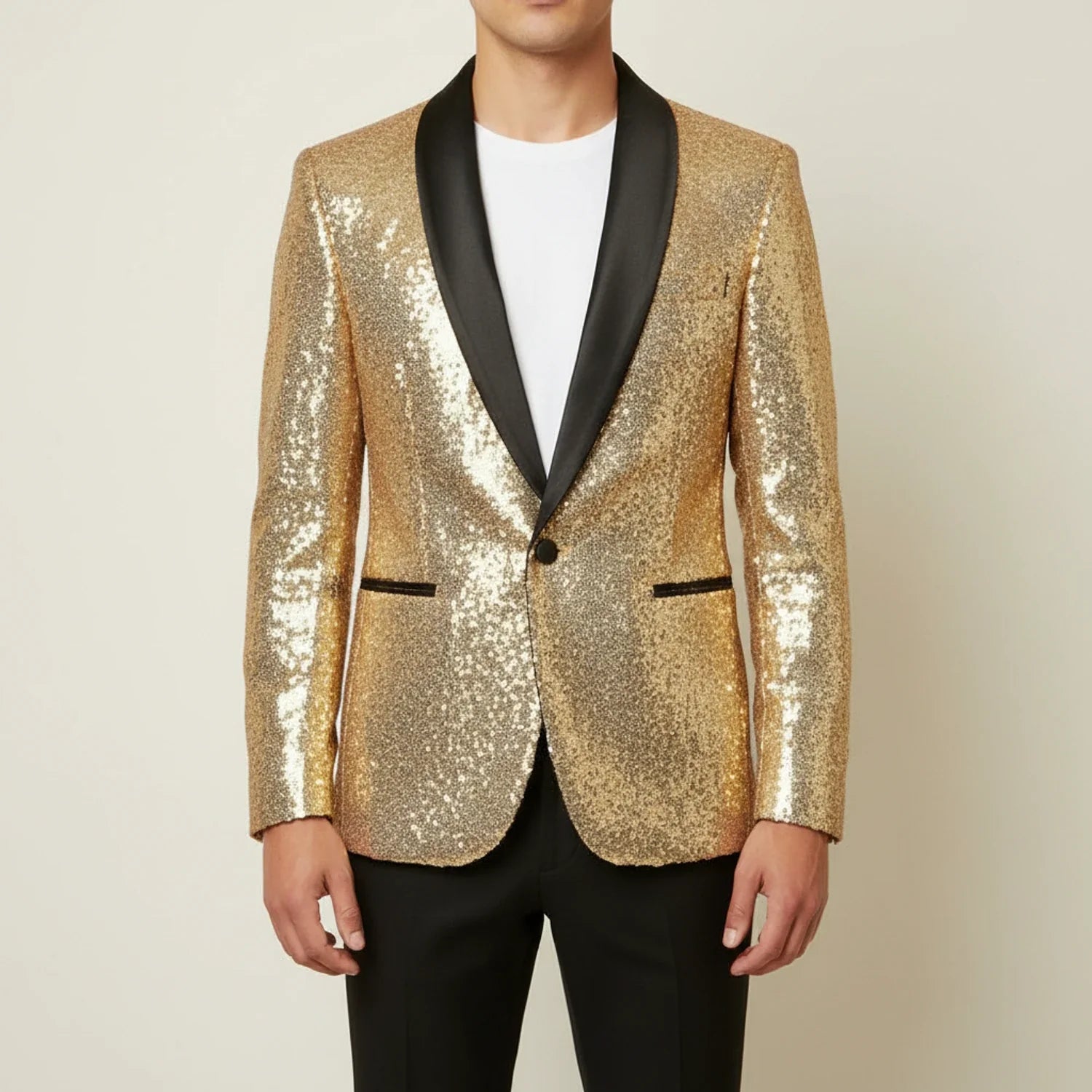 Ανδρικό Σακάκι Blazer με Πούλιες