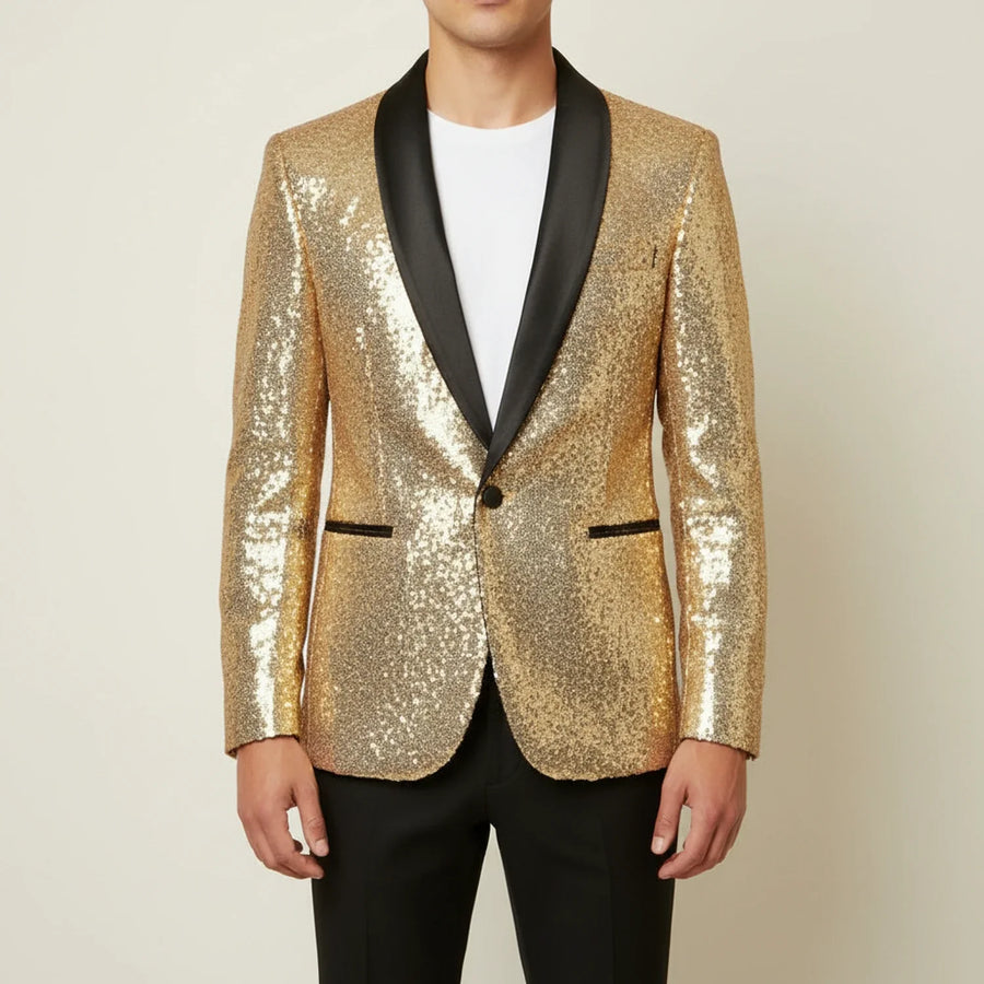 Ανδρικό Σακάκι Blazer με Πούλιες