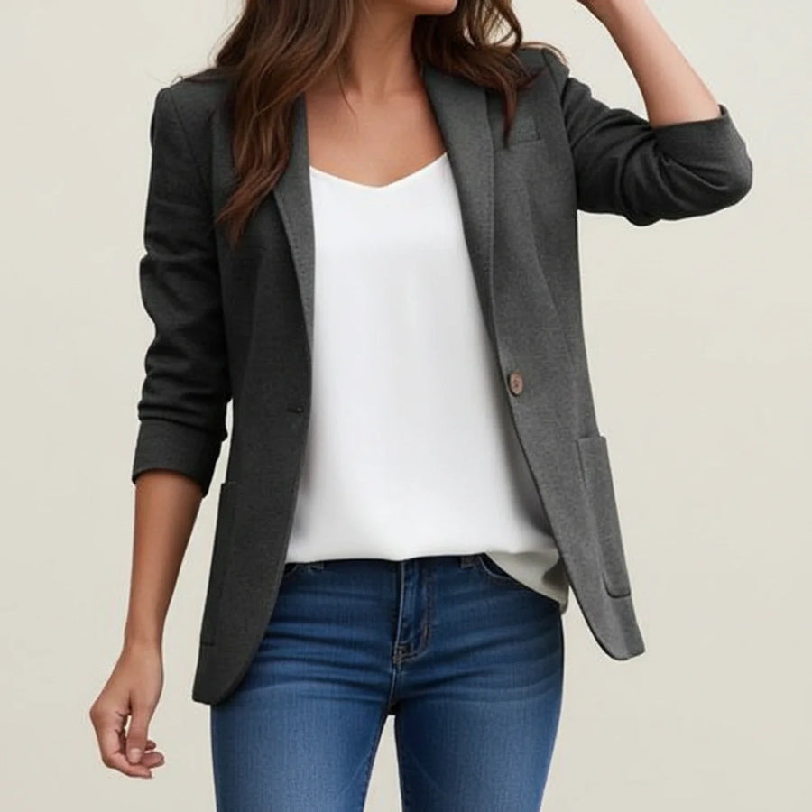 Γυναικείο Σακάκι Blazer σε Κλασική Γραμμή