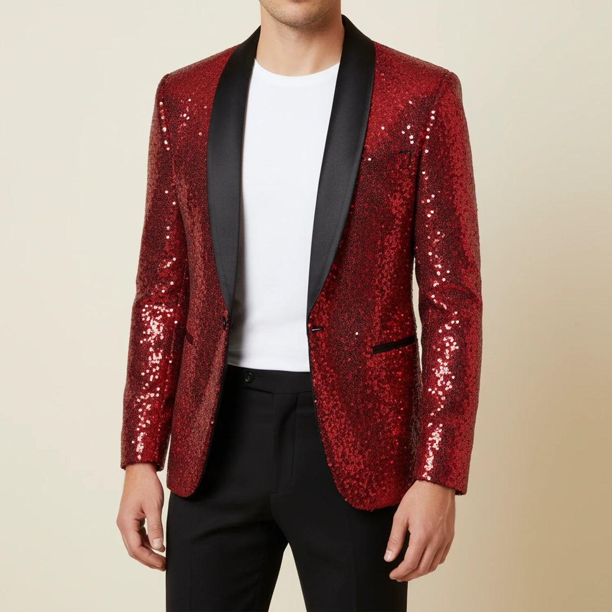 Ανδρικό Σακάκι Blazer με Πούλιες