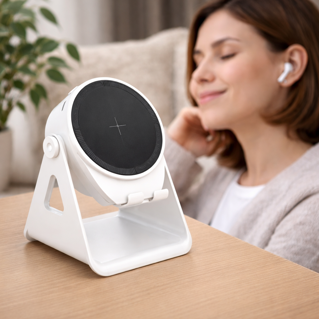 Ηχείο Bluetooth και Βάση Κινητού με Επαγωγική Ασύρματη Φόρτιση