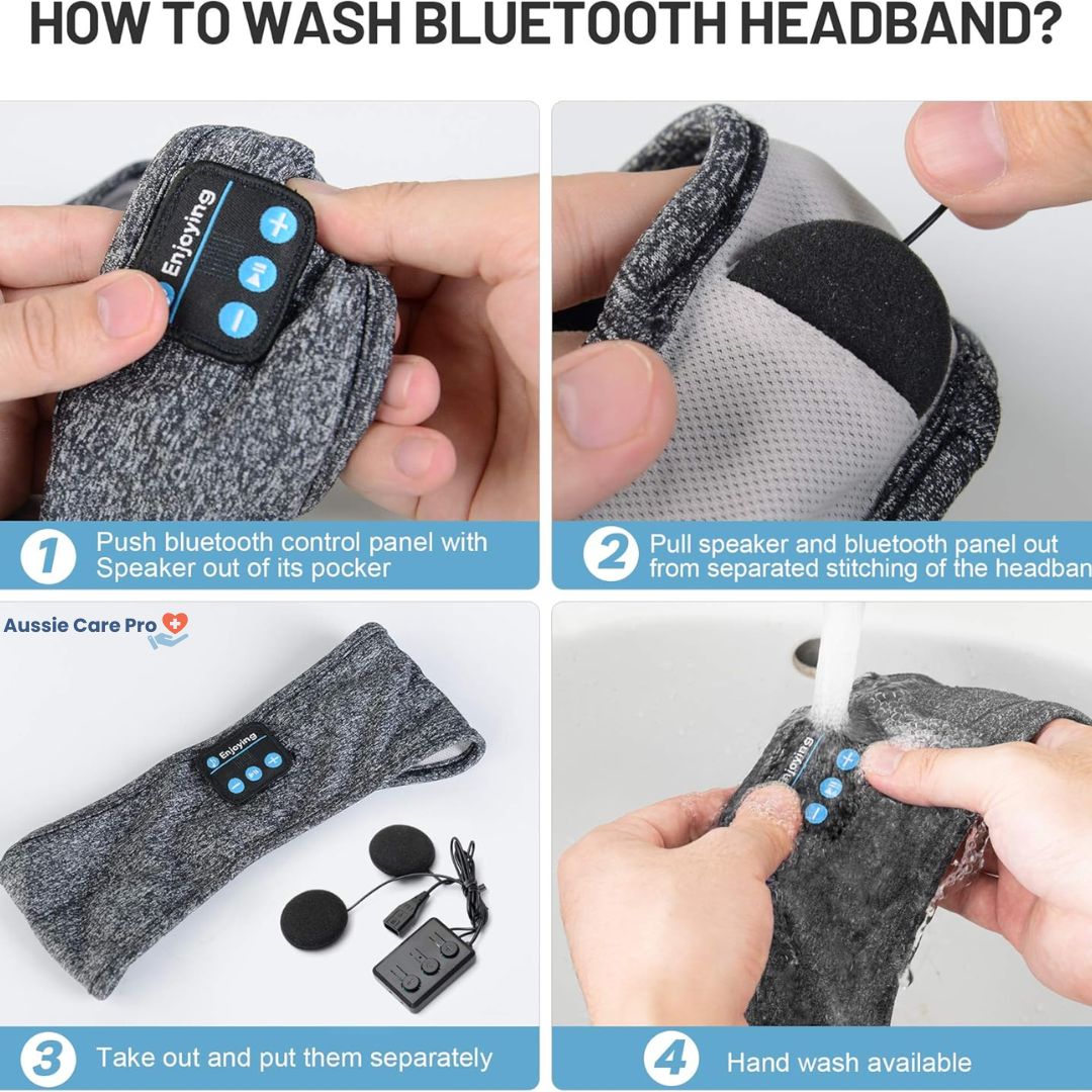 Ακουστικά Μάσκα Ύπνου Bluetooth