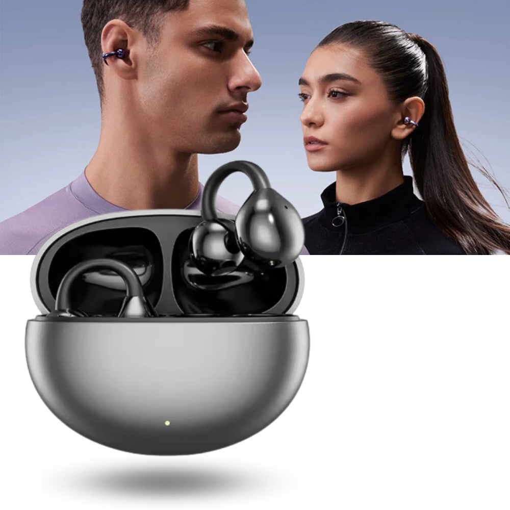Ασύρματα Ακουστικά Bluetooth Clip-On Ανοιχτού Τύπου με Καθαρό Ήχο