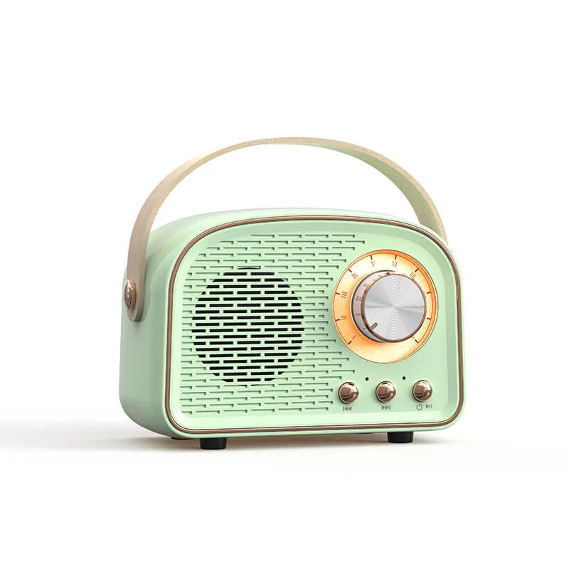 Ηχείο Bluetooth - Ρετρό Ασύρματο Ηχείο με Ραδιόφωνο FM