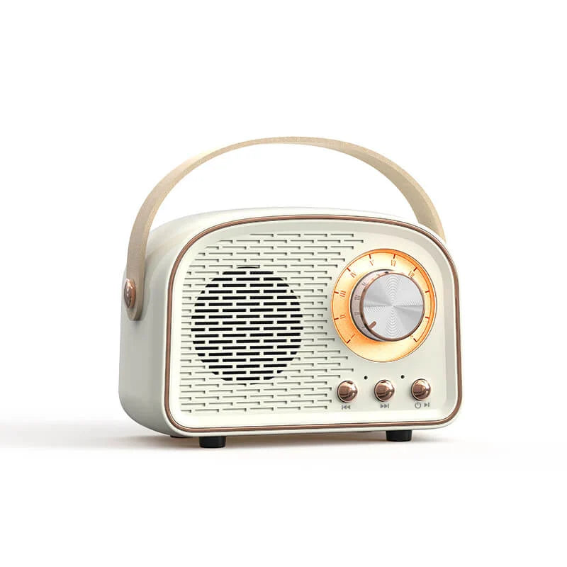 Ηχείο Bluetooth - Ρετρό Ασύρματο Ηχείο με Ραδιόφωνο FM