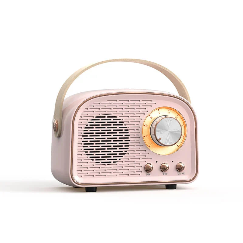 Ηχείο Bluetooth - Ρετρό Ασύρματο Ηχείο με Ραδιόφωνο FM