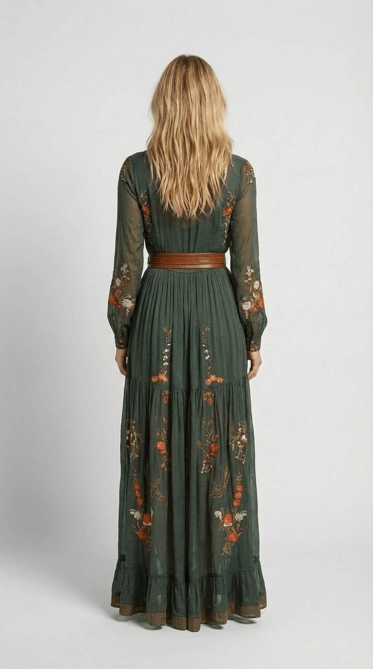 Boho Maxi Φόρεμα