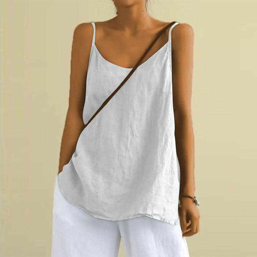 Γυναικείο Τοπ Camisole με Λαιμόκοψη V
