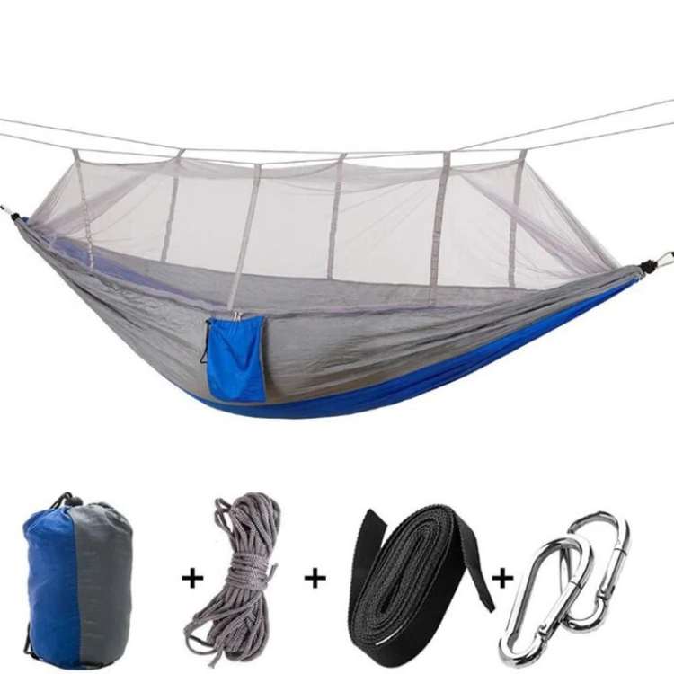Φορητή Αιώρα Camping Εξωτερικού Χώρου με Κουνουπιέρα