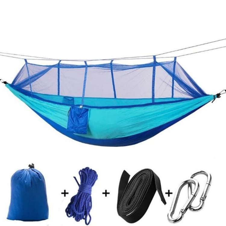 Φορητή Αιώρα Camping Εξωτερικού Χώρου με Κουνουπιέρα