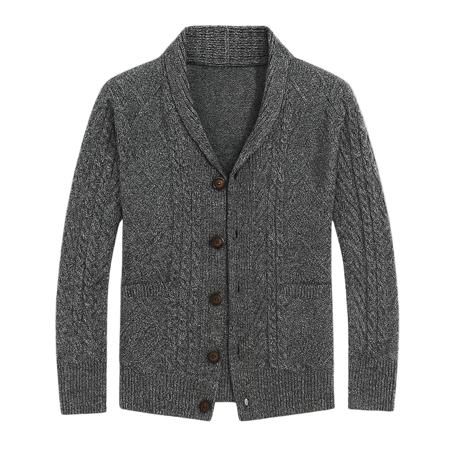 Ανδρική Ζακέτα Cardigan σε Χαλαρή Εφαρμογή
