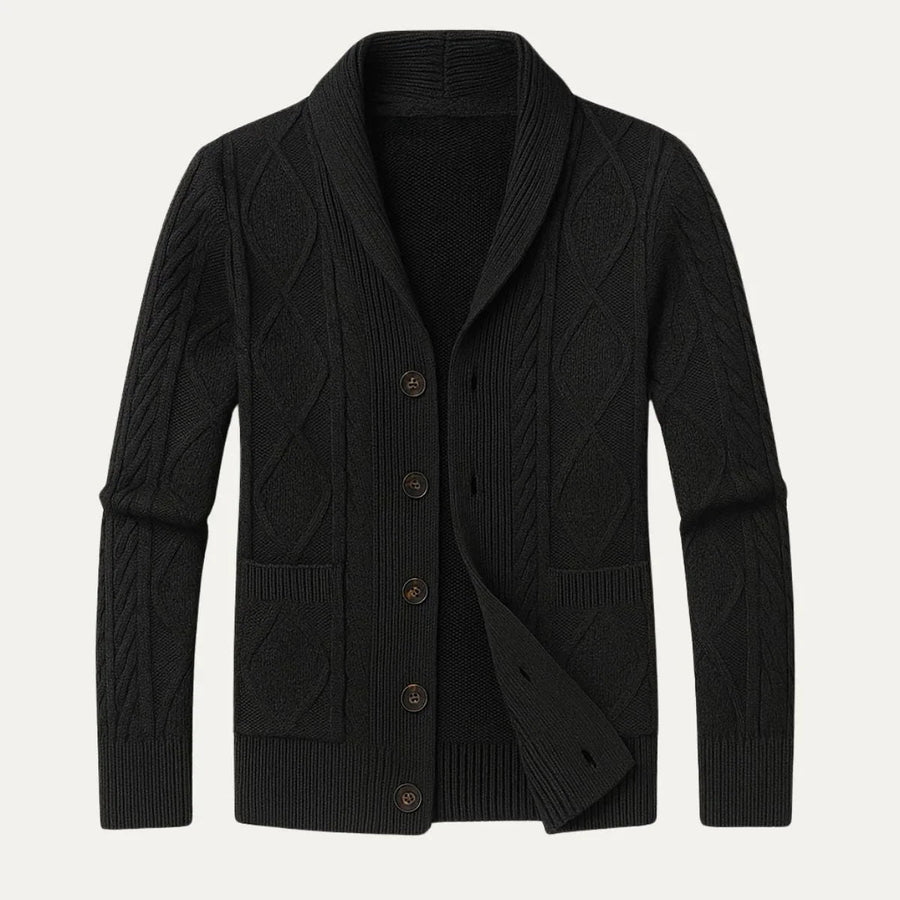 Ανδρική Ζακέτα Cardigan σε Χαλαρή Εφαρμογή