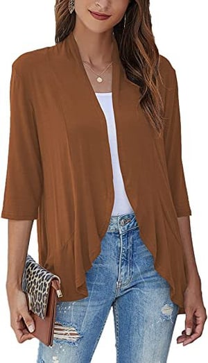 Γυναικείες Κάλτσες Cardigan, Ελαφριές και Casual με Ανοιχτό Μπροστινό Μέρος
