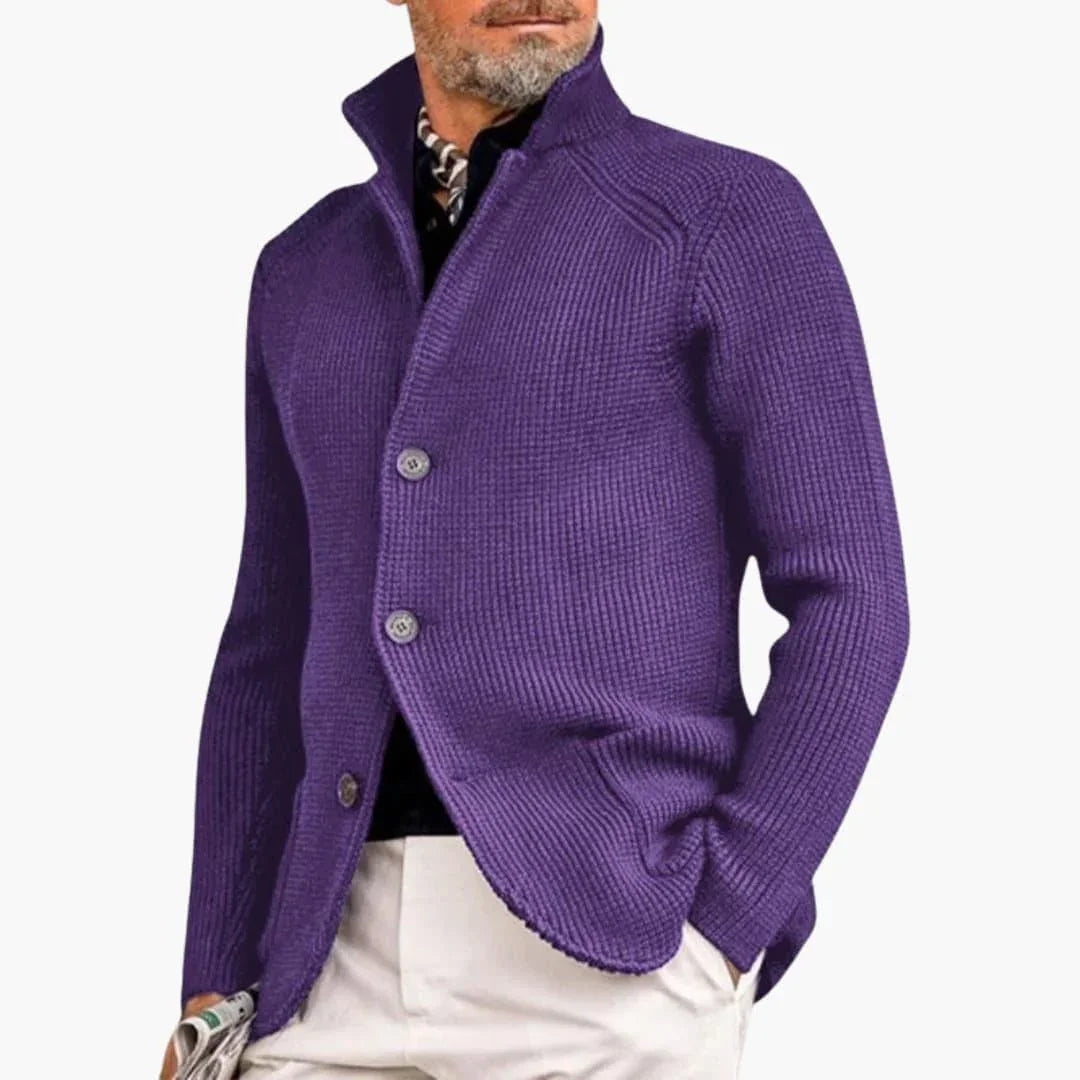 Ανδρική Ζακέτα Cardigan Custom, Κομψό & Άνετο Στυλ