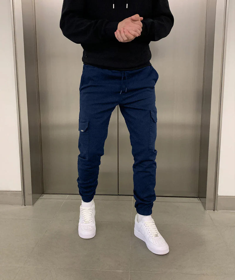Ανδρικό Παντελόνι Cargo Slim-Fit