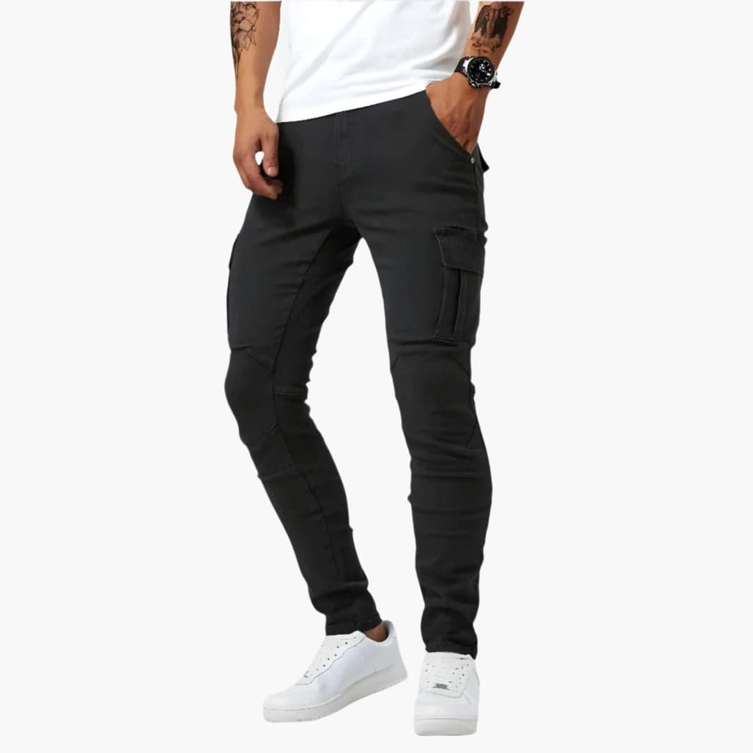 Ανδρικό Παντελόνι Cargo Slim-Fit