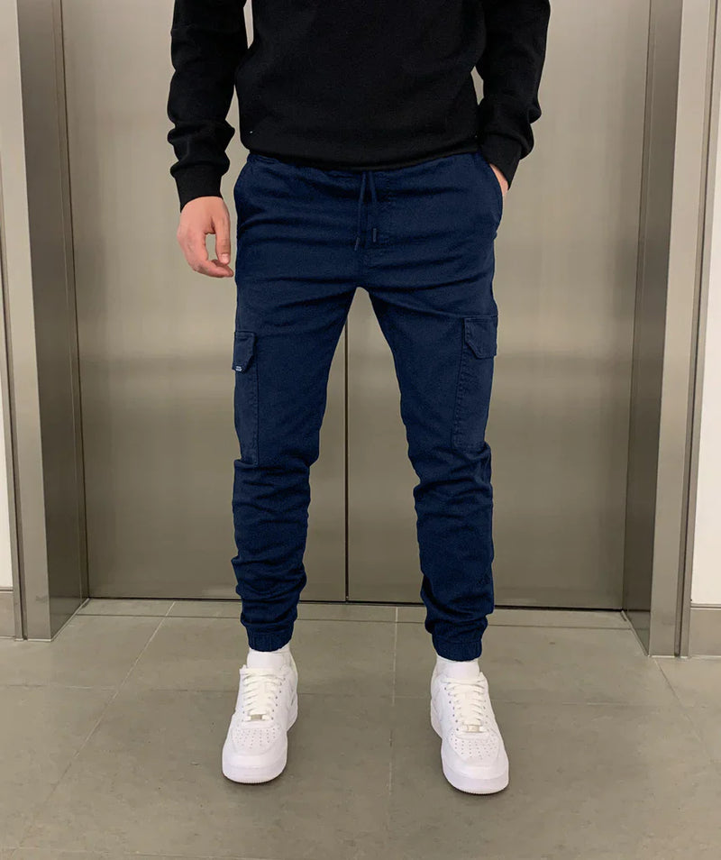 Ανδρικό Παντελόνι Cargo Slim-Fit