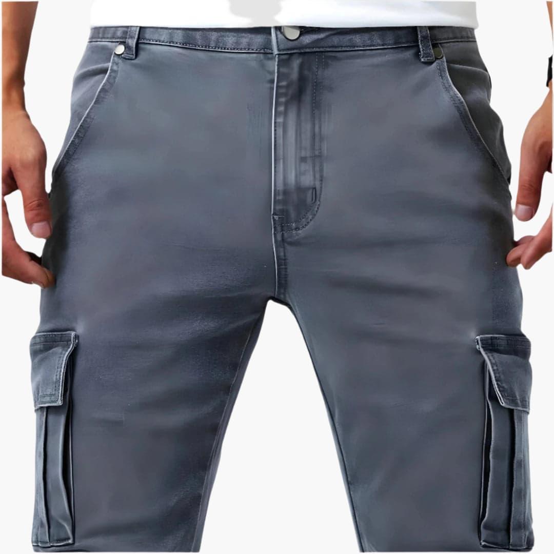 Ανδρικό Παντελόνι Cargo Slim-Fit