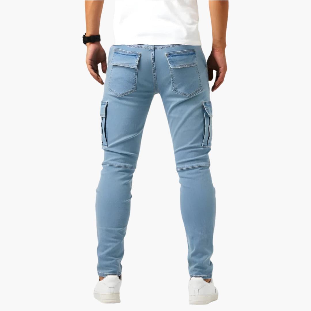 Ανδρικό Παντελόνι Cargo Slim-Fit