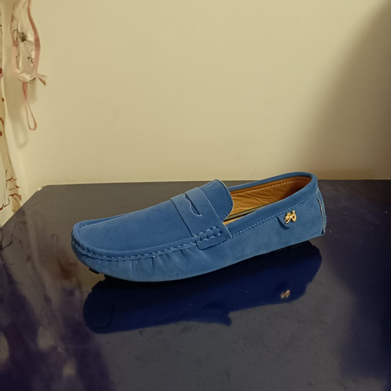 Ανδρικά Μοκασίνια Casual με Λαστιχένια Σόλα