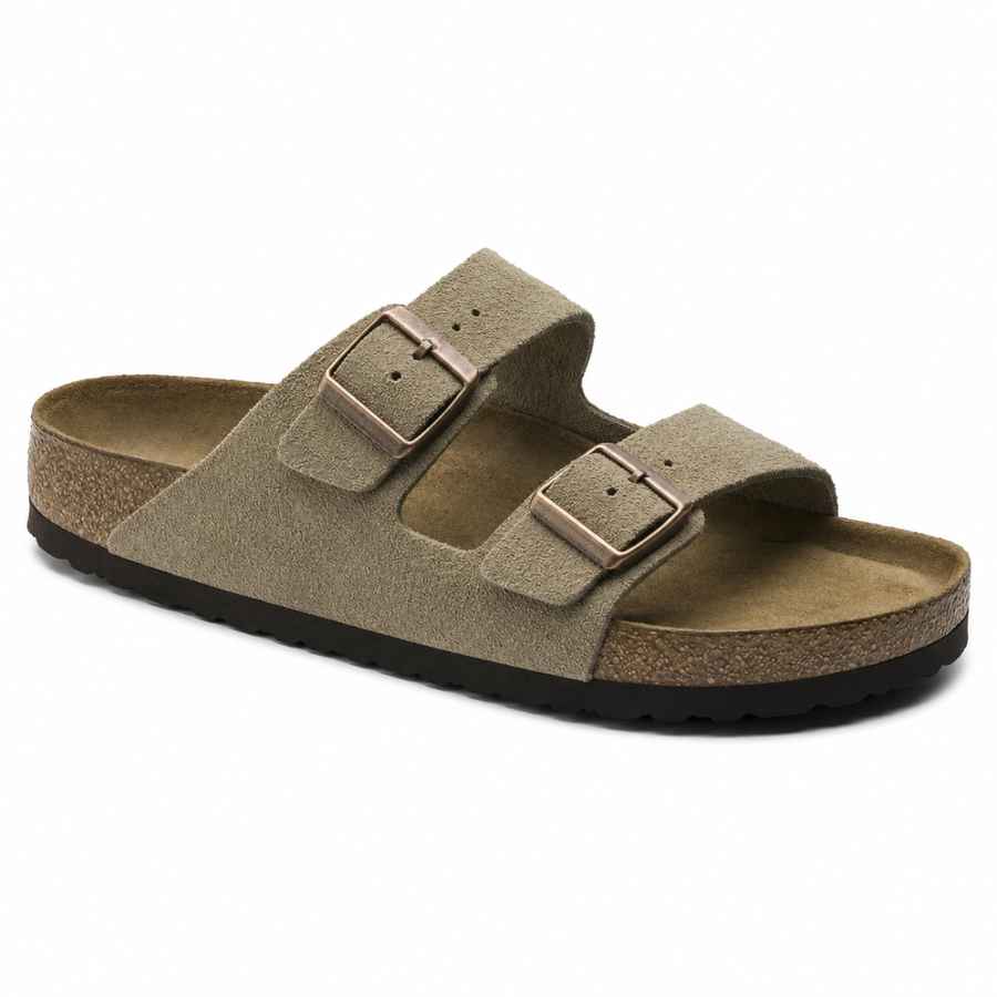 Casual Σανδάλια από Καστόρι σε Taupe Χρώμα με Μαλακό Ανατομικό Πάτο