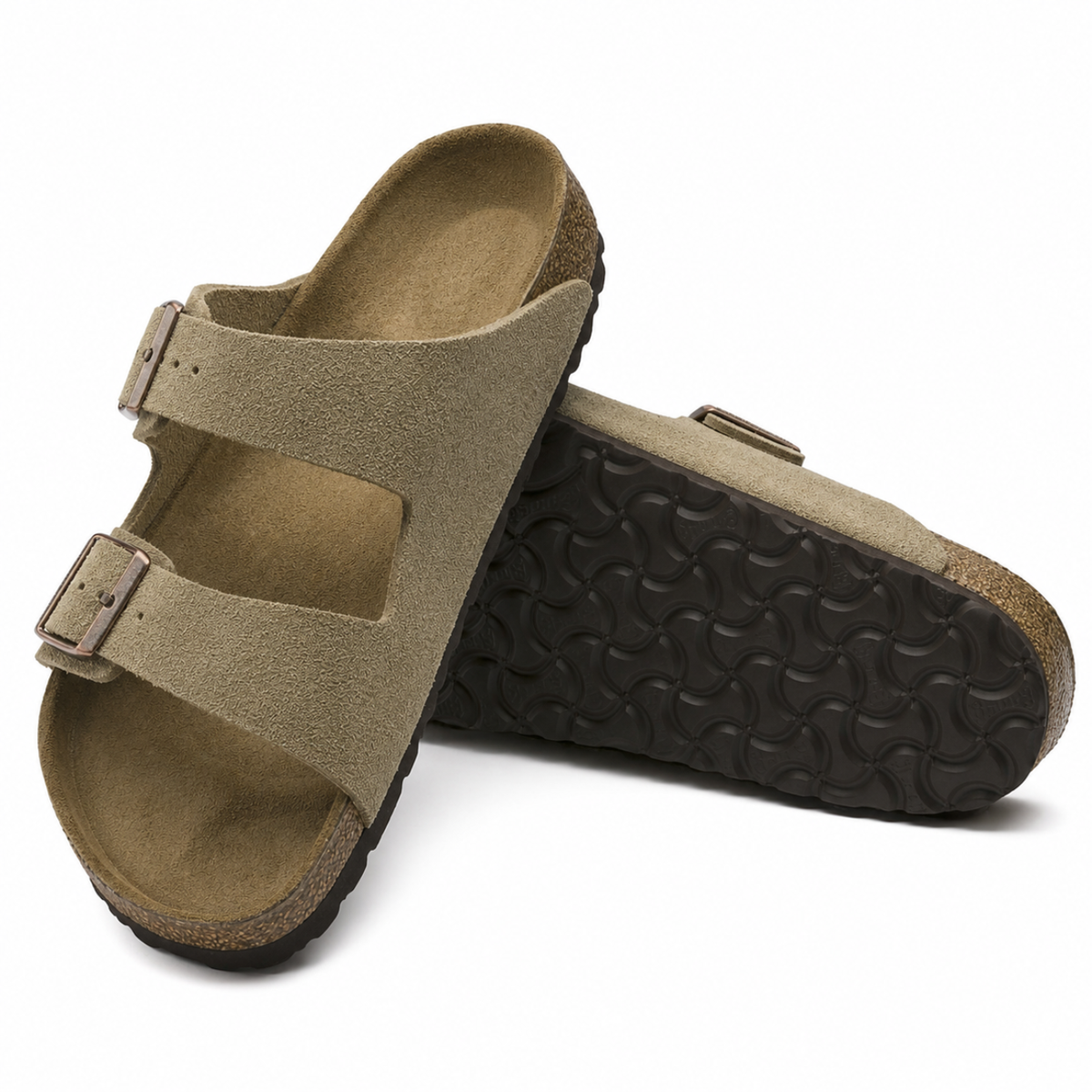 Casual Σανδάλια από Καστόρι σε Taupe Χρώμα με Μαλακό Ανατομικό Πάτο