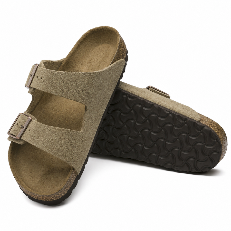 Casual Σανδάλια από Καστόρι σε Taupe Χρώμα με Μαλακό Ανατομικό Πάτο