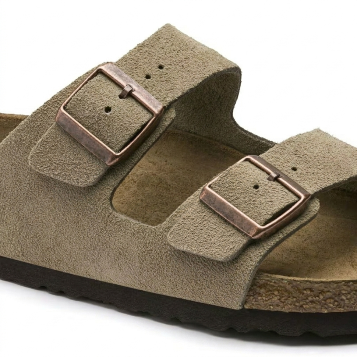 Casual Σανδάλια από Καστόρι σε Taupe Χρώμα με Μαλακό Ανατομικό Πάτο