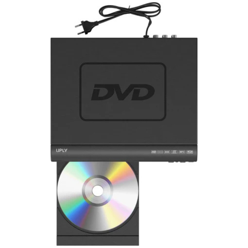 Compact DVD Player με Έξοδο HDMI & Αναπαραγωγή Χωρίς Περιορισμό Περιαγωγής (Region-Free)