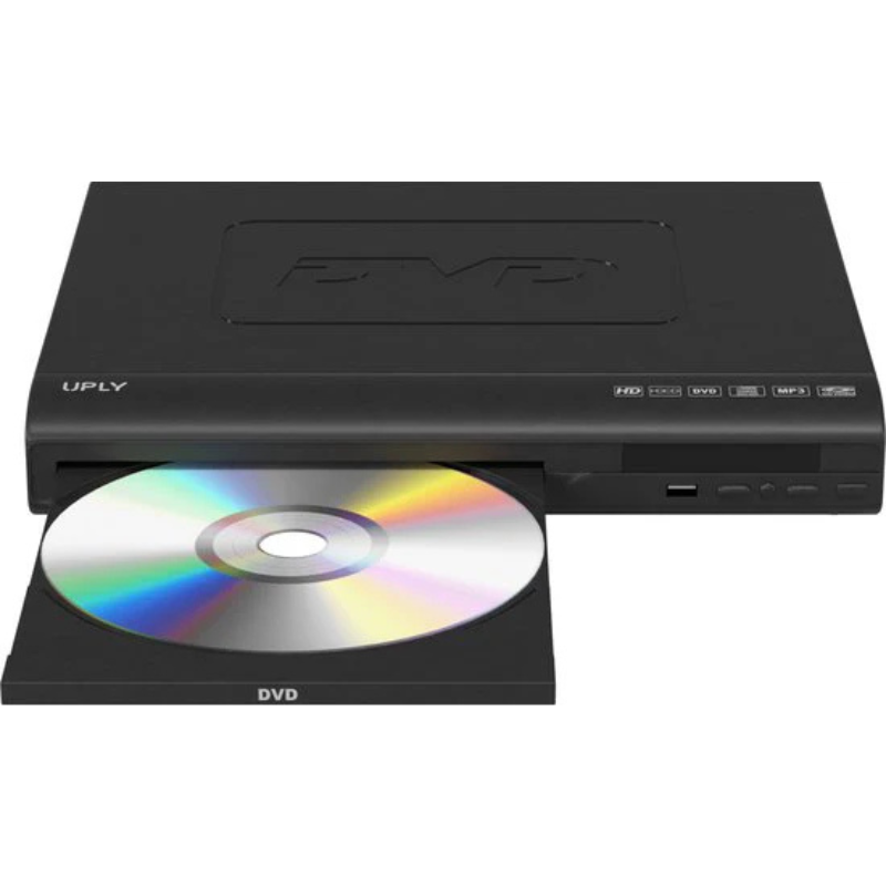 Compact DVD Player με Έξοδο HDMI & Αναπαραγωγή Χωρίς Περιορισμό Περιαγωγής (Region-Free)