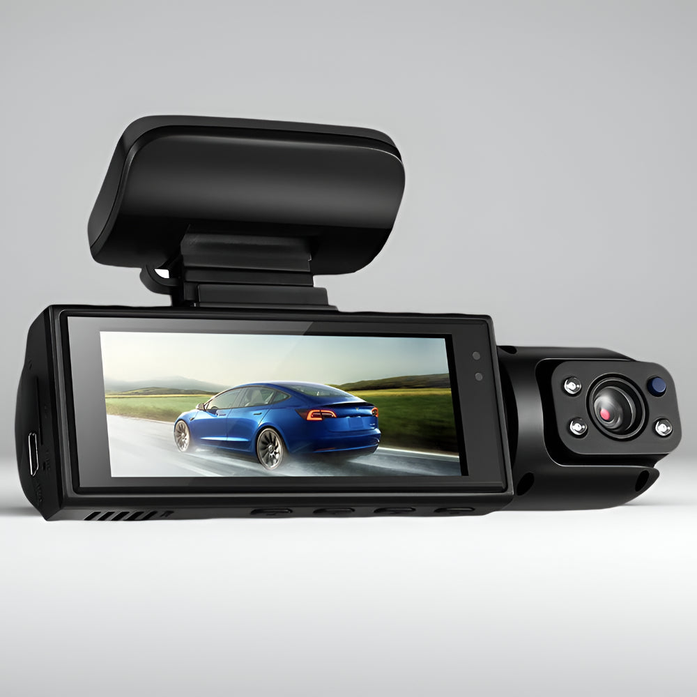 Κάμερα αυτοκινήτου Dashcam 1080P ευρυγώνια με διπλή εγγραφή