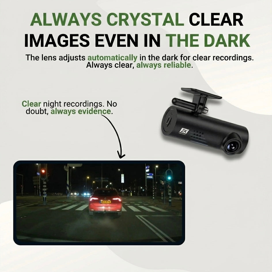 Dashcam Αυτοκινήτου 1080P | Ευρεία Γωνία 170° | Νυχτερινή Όραση Sony Starvis | Αισθητήρας G | Φωνητικές Ειδοποιήσεις | Συνεχής Εγγραφή Loop