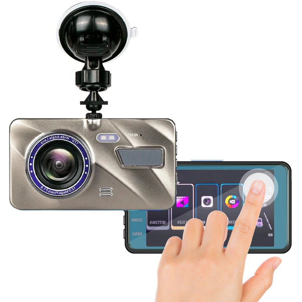 Ασύρματες Κάμερες Αυτοκινήτου Dashcam με Νυχτερινή Όραση Εμπρός και Πίσω