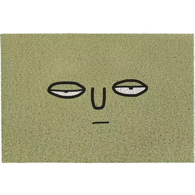 Χαλάκι Εισόδου Καλωσορίσματος Emoji με Αντιολισθητική Πλάτη για Διάδρομο και Είσοδο