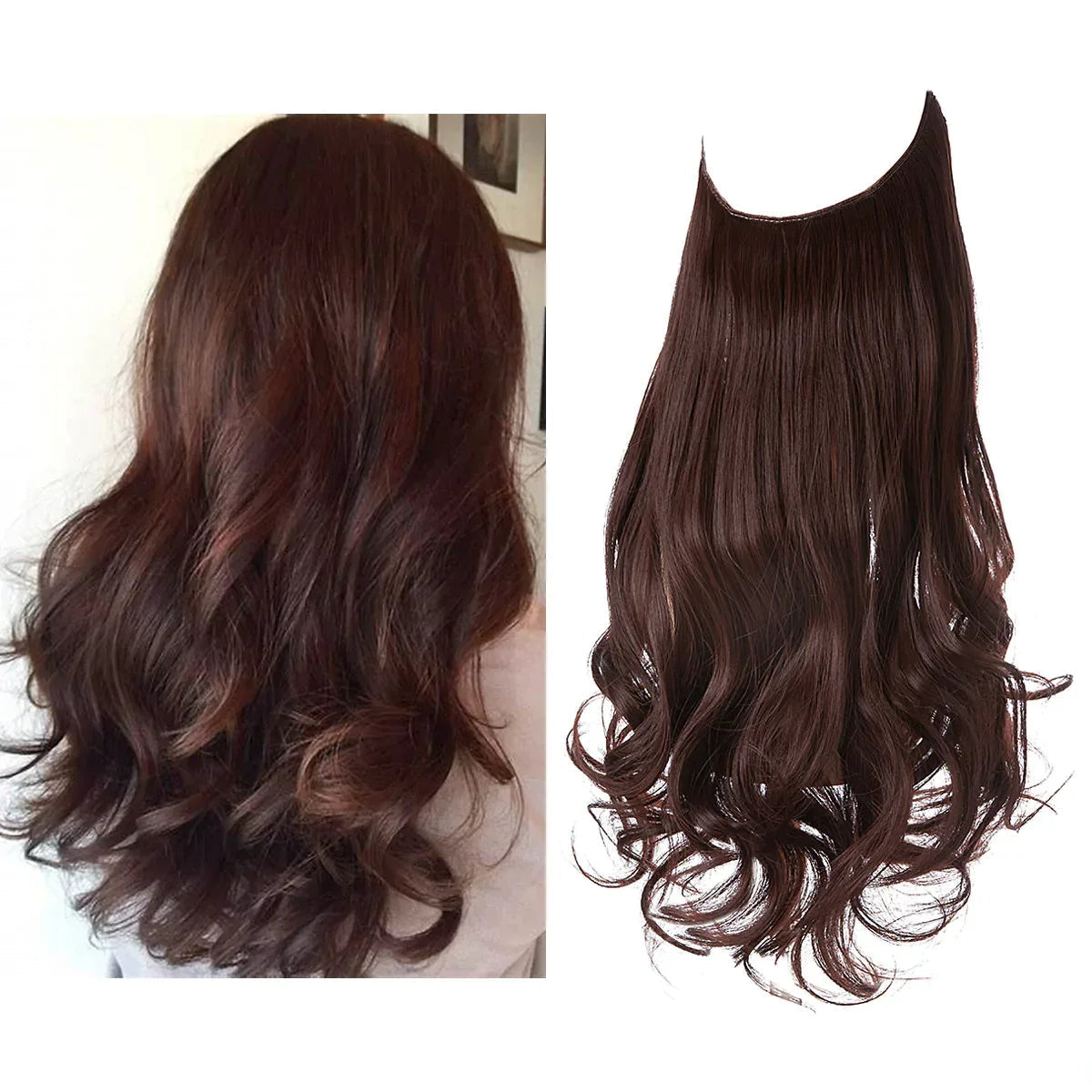 ΕExtensions Μαλλιών Clip-in – 100% Φυσική Τρίχα για Φυσικό Αποτέλεσμα σε Μήκη 16-22 Ιντσών – Ιδανικά για Άμεσο Πλούσιο Όγκο και το Επιθυμητό Μήκος για Κάθε Περίσταση