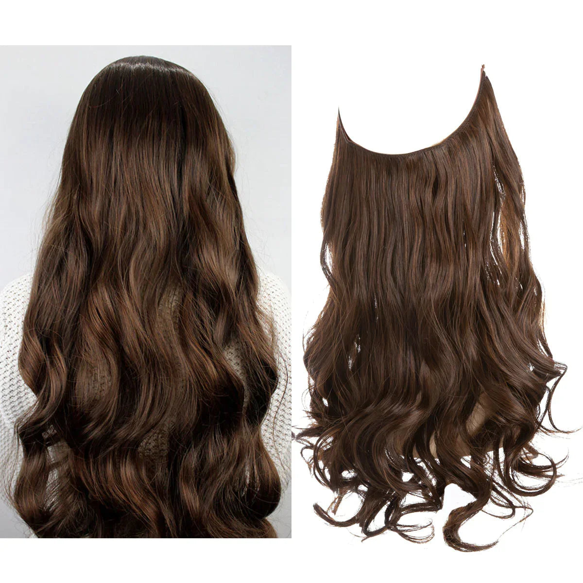ΕExtensions Μαλλιών Clip-in – 100% Φυσική Τρίχα για Φυσικό Αποτέλεσμα σε Μήκη 16-22 Ιντσών – Ιδανικά για Άμεσο Πλούσιο Όγκο και το Επιθυμητό Μήκος για Κάθε Περίσταση