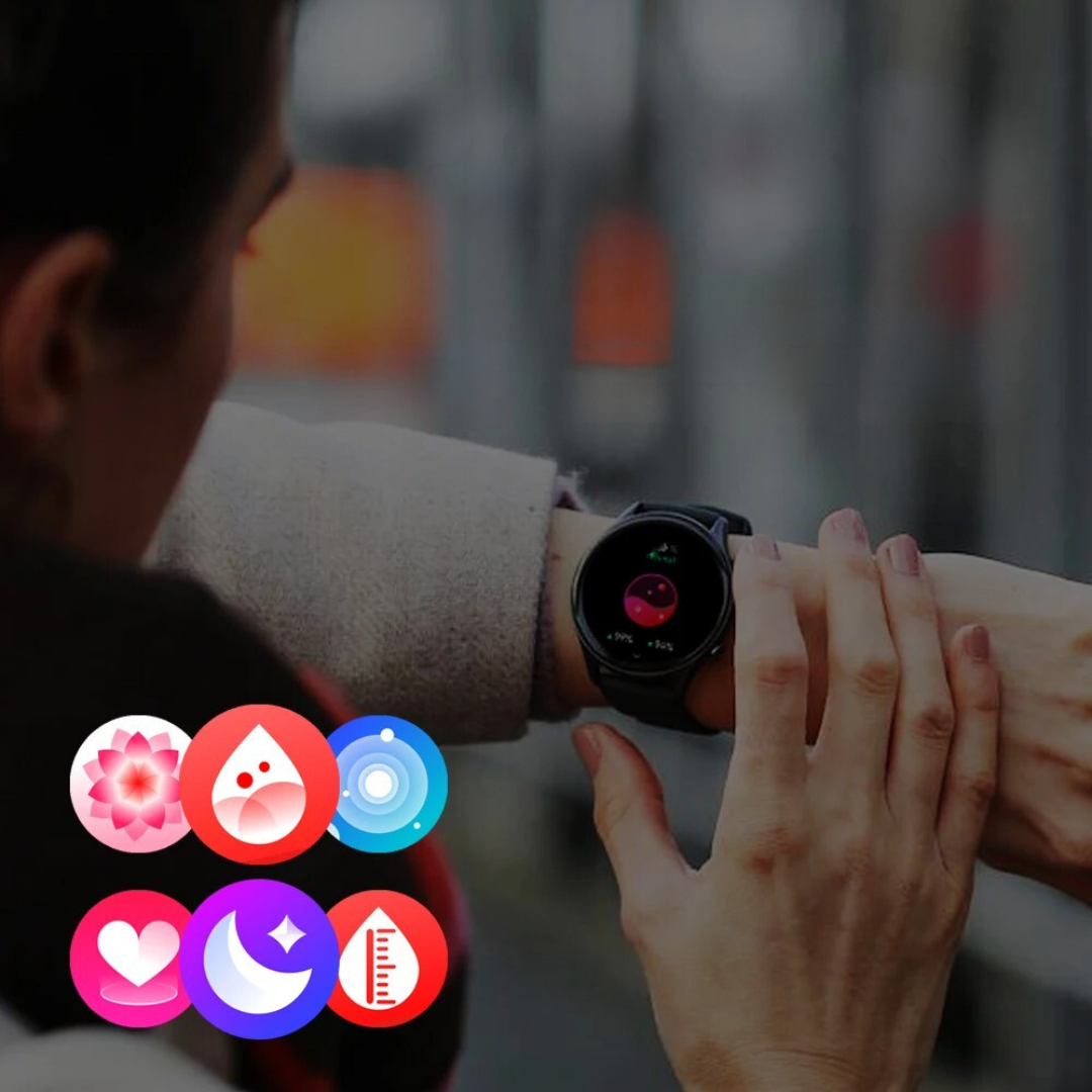 Ρολόι Fitness Tracker με Οθόνη HD