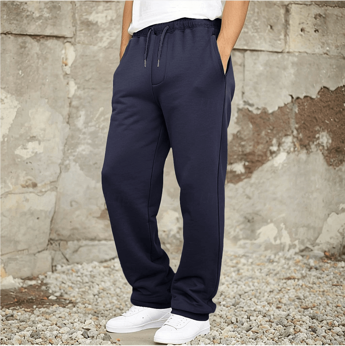 Ανδρικό Παντελόνι Φόρμας Fleece