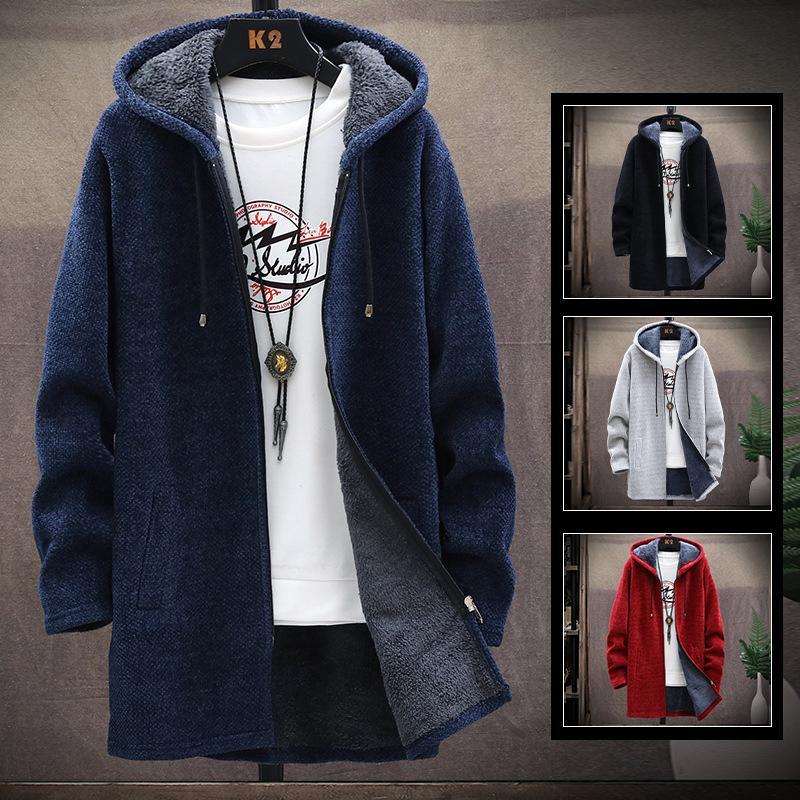 Ζεστό Ανδρικό Ζακέτα Fleece Superstretch με Τονισμένους Ώμους