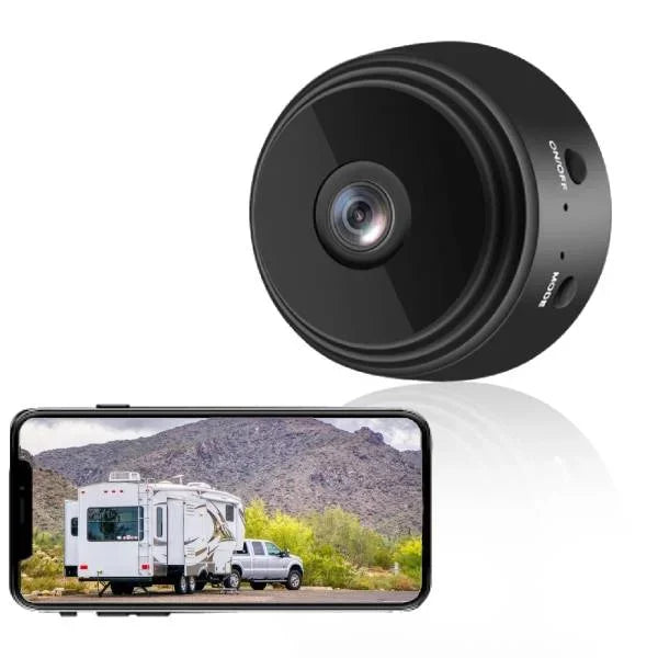 Ασύρματη Κάμερα Οπισθοπορείας Full HD με Ανίχνευση Κίνησης και Περιστρεφόμενη Βάση 360° – Αδιάβροχη Κάμερα Αυτοκινήτου