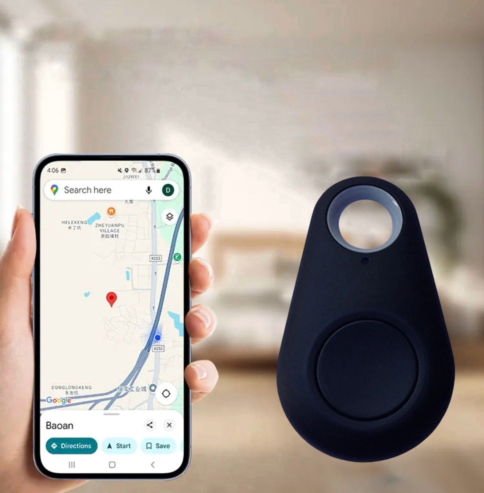 Μίνι Συσκευή Εντοπισμού GPS για Παιδιά με Εντοπισμό Πραγματικού Χρόνου & Λειτουργία SOS